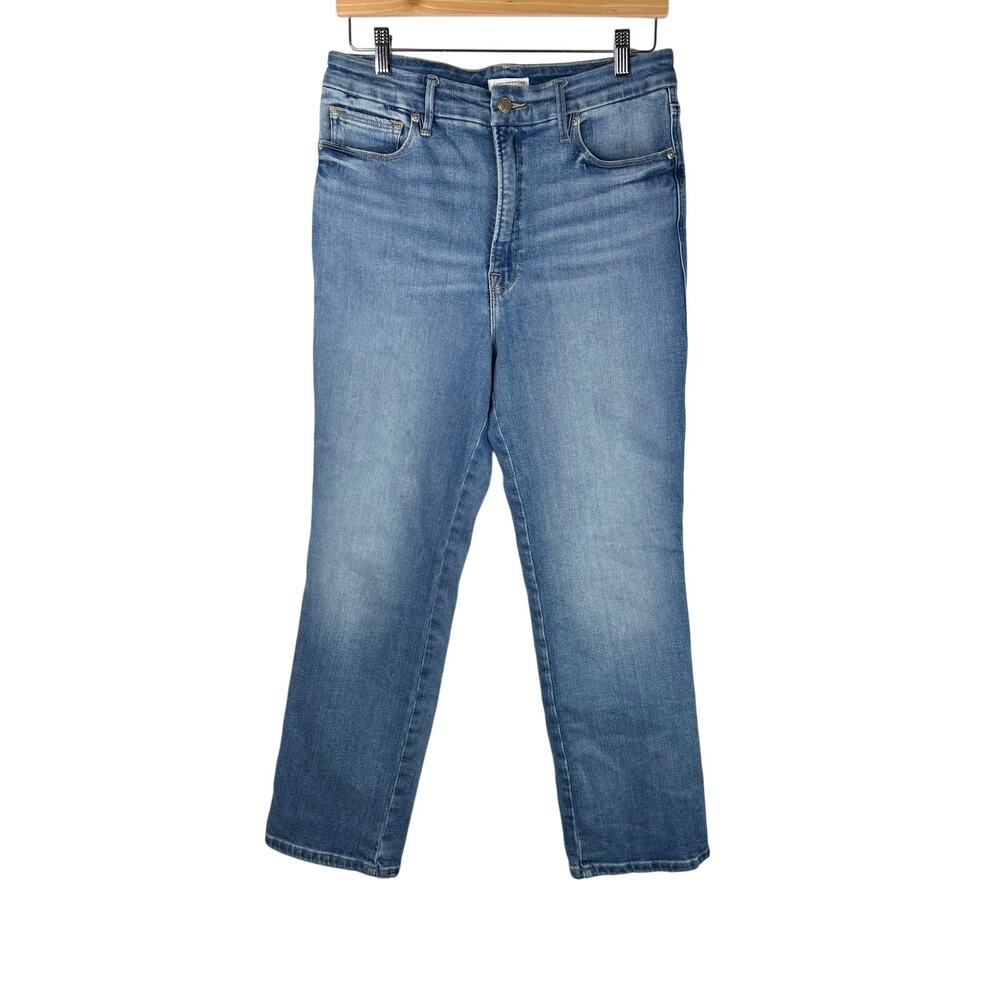 Good American Curve Straight Jeans 10/30